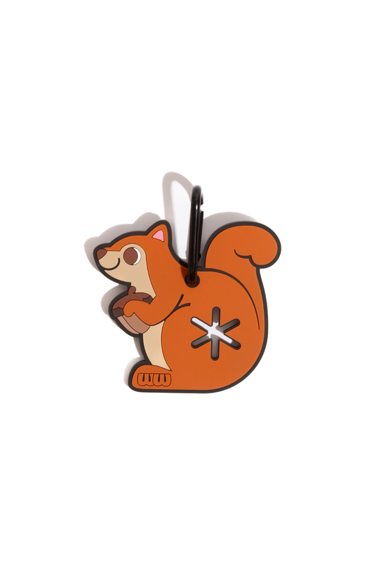 Squirrel Poopy Loop Dog Waste Bag Holder