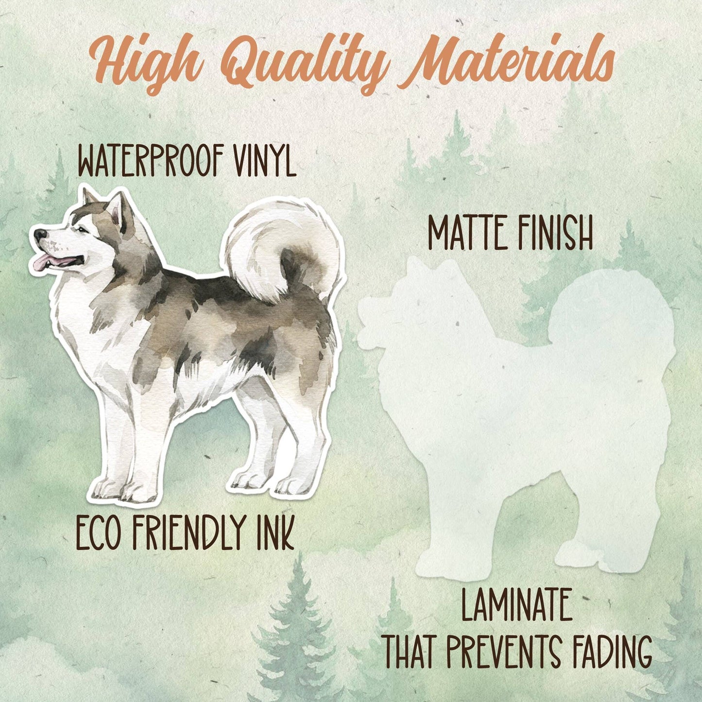 Alaskan Malamute sticker
