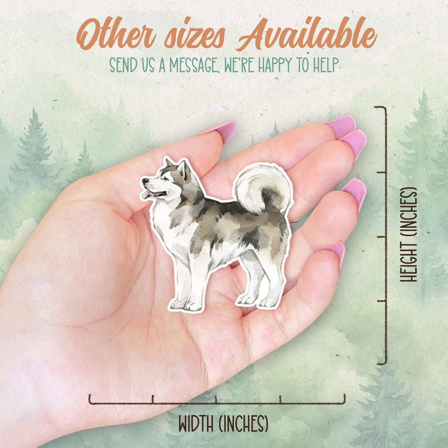 Alaskan Malamute sticker