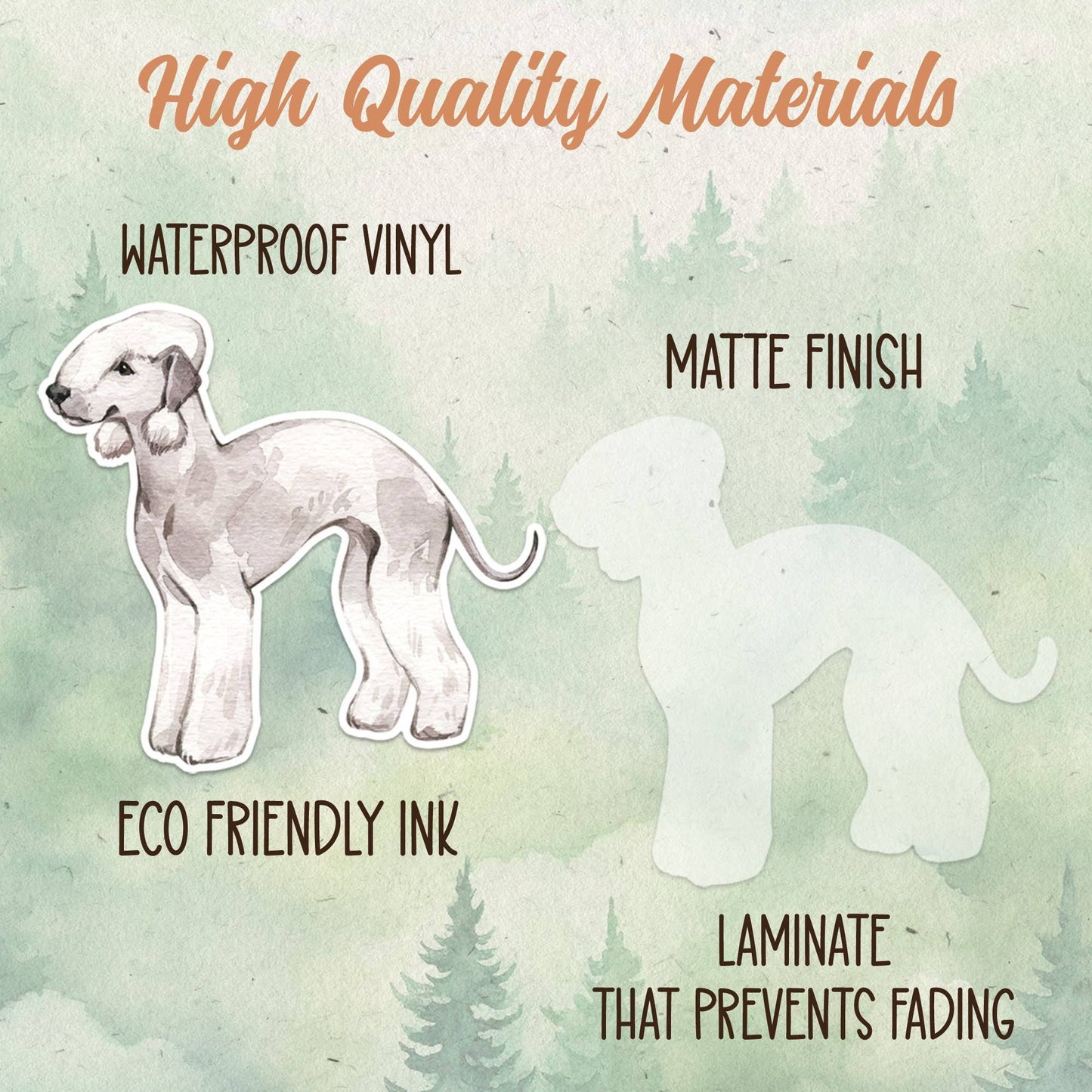 Bedlington Terrier sticker