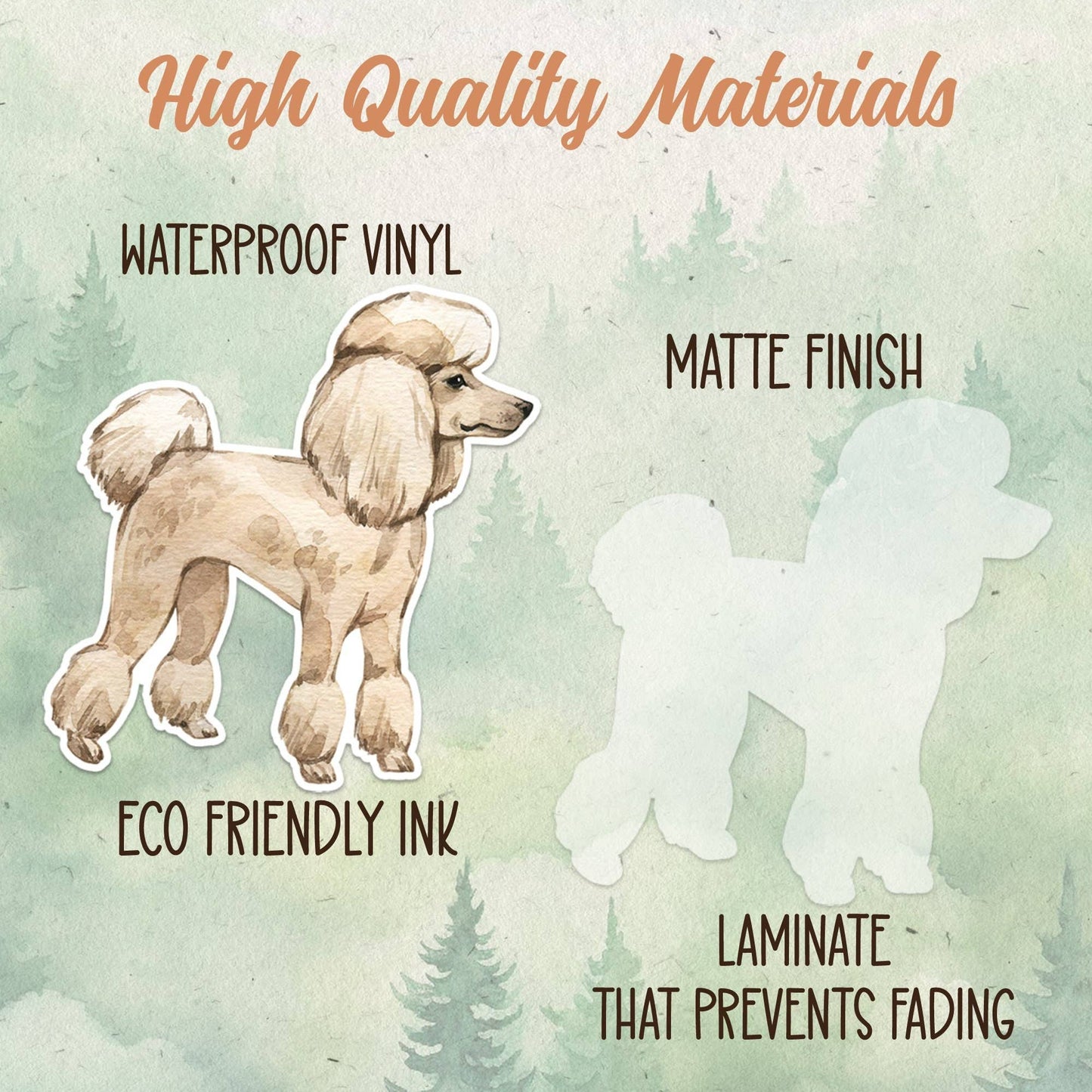 Miniature Poodle sticker