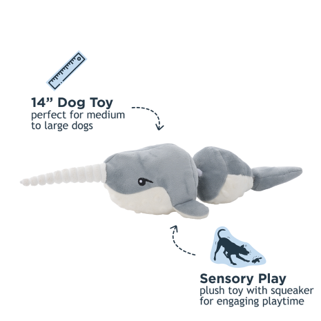 Narwhal Tug Toy