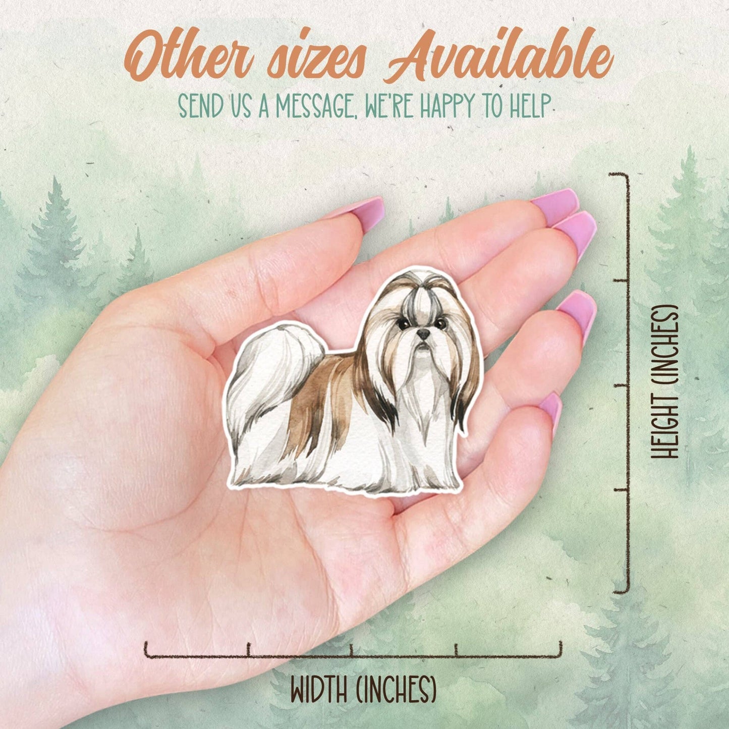 Shih tzu sticker