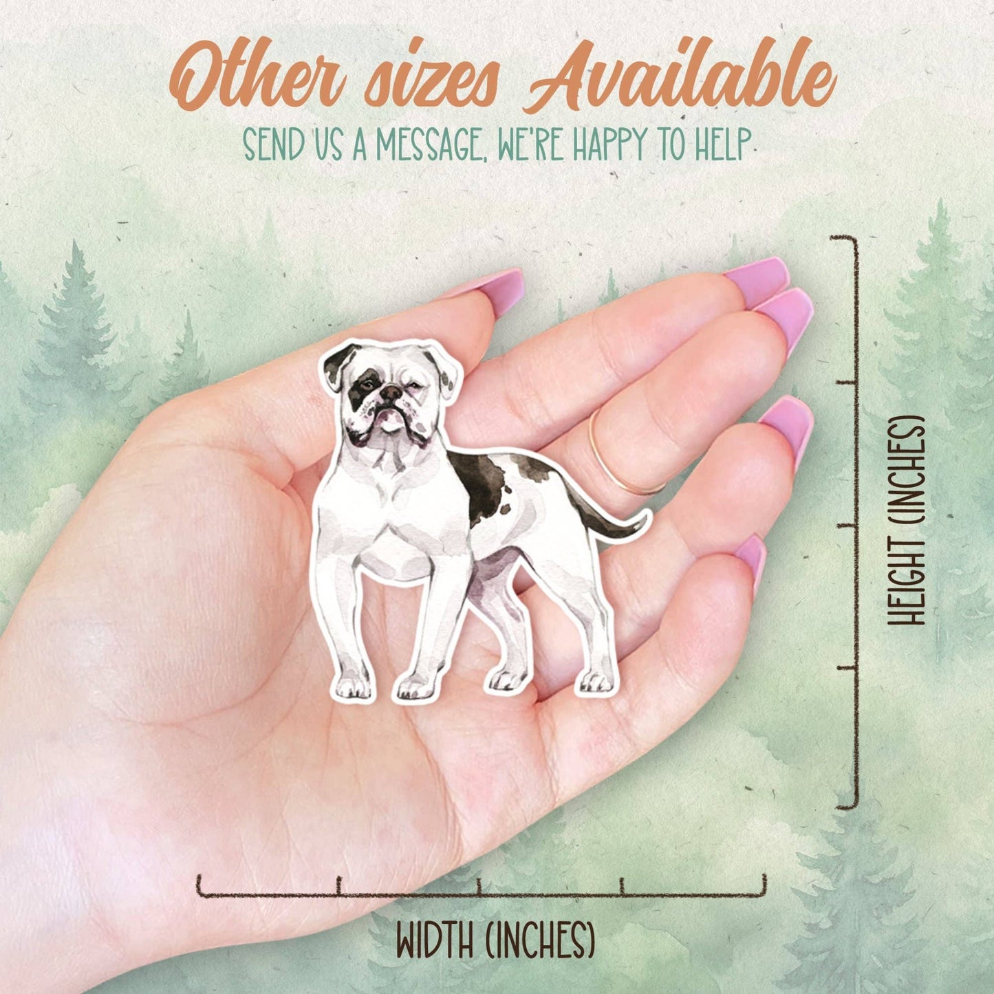 American Bulldog sticker