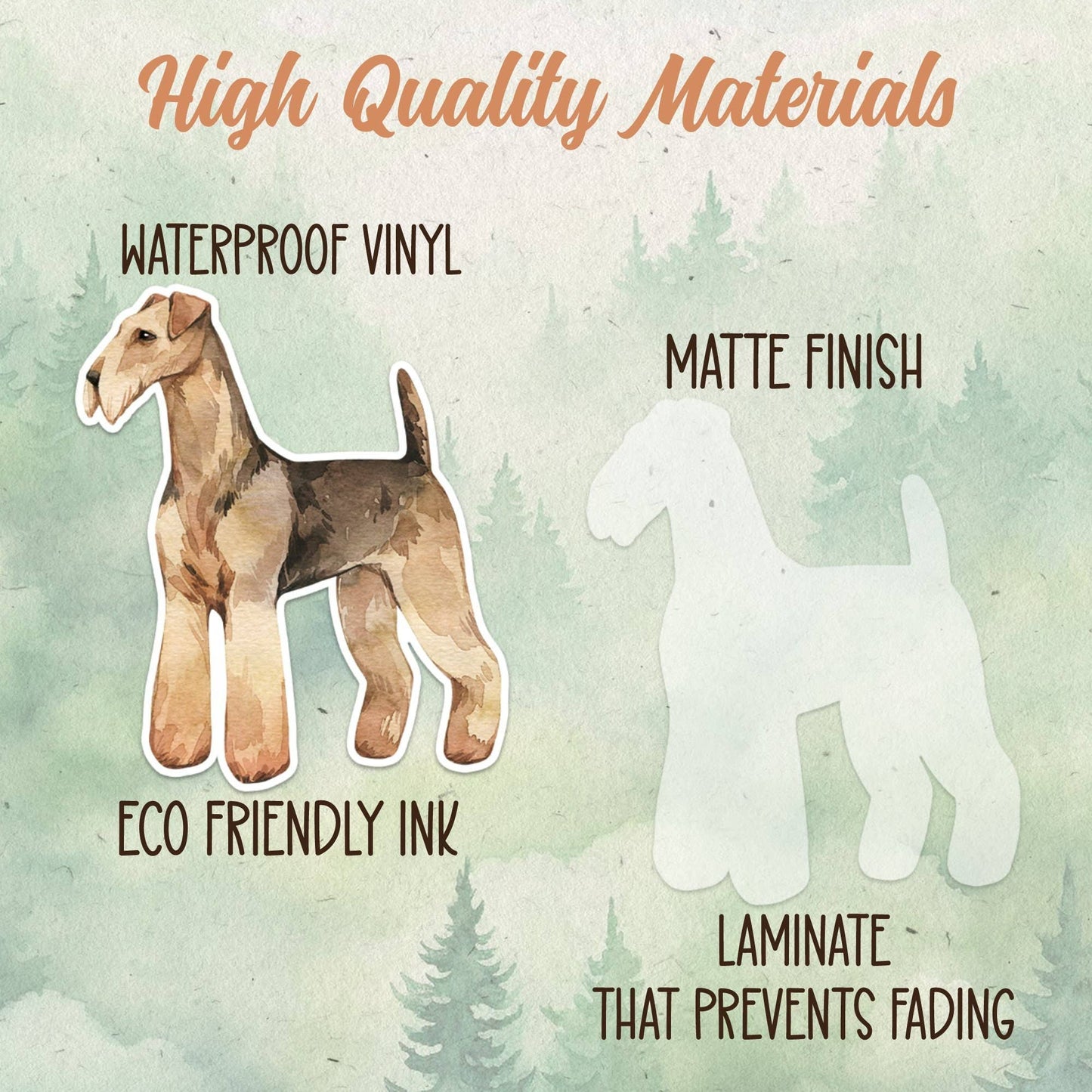 Airedale Terrier sticker