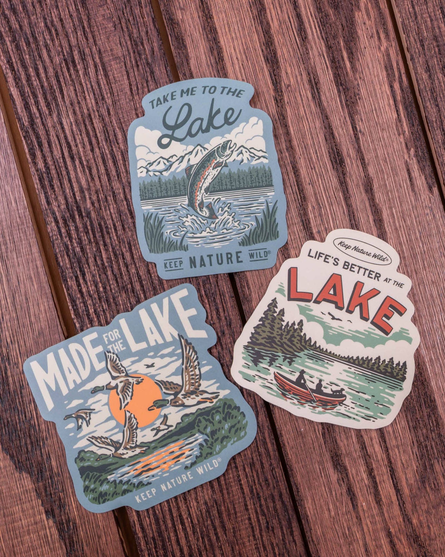 Life's Better At The Lake | Sticker