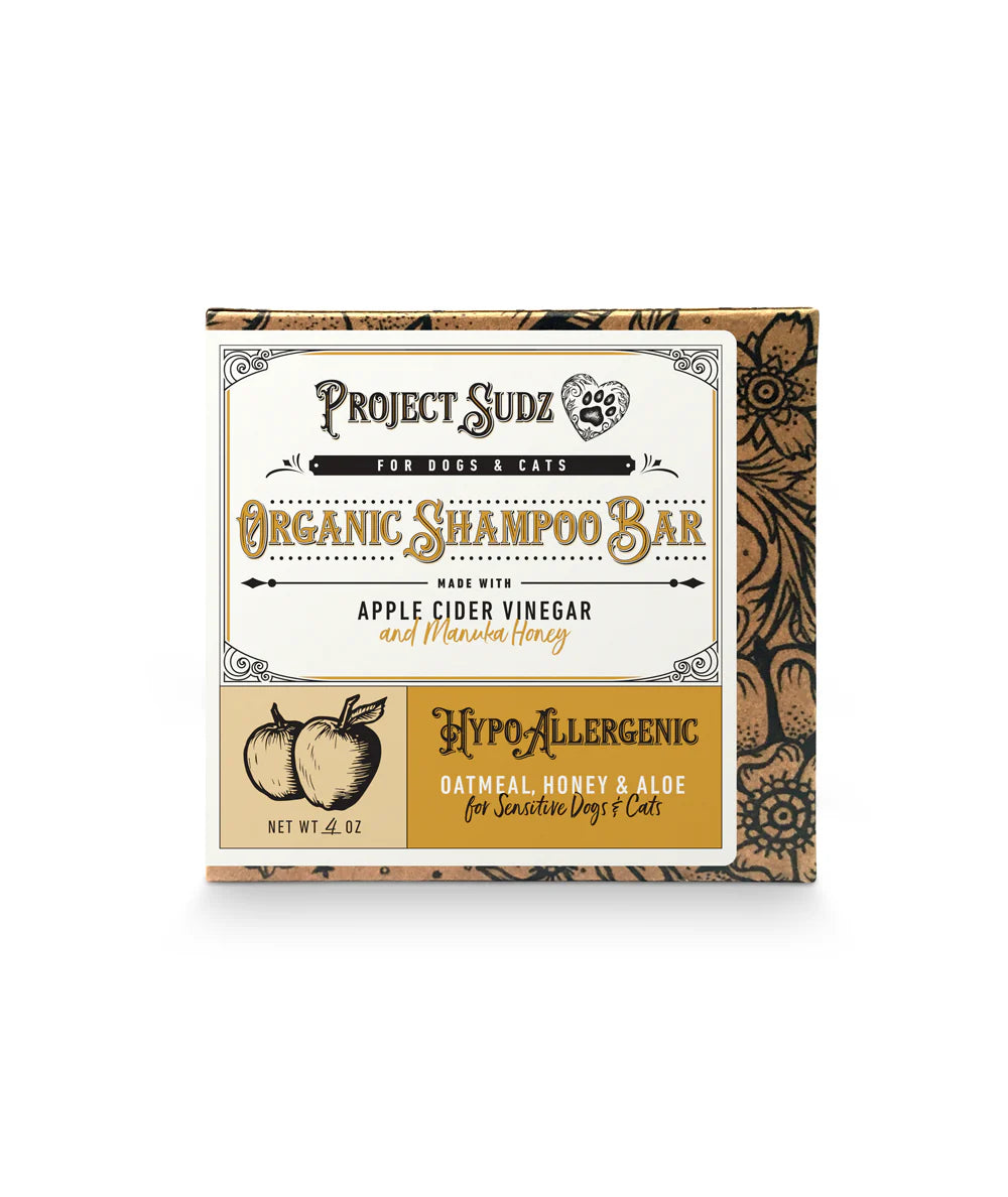 Project Sudz Hypoallergenic Organic Shampoo Bar