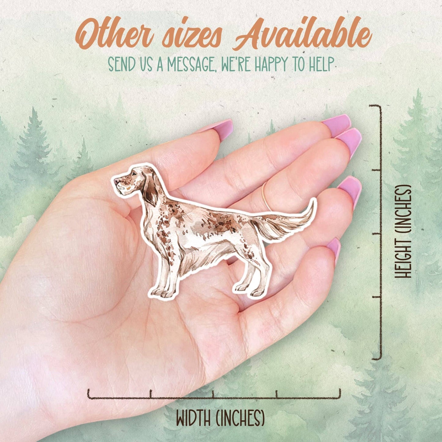 English Setter Sticker