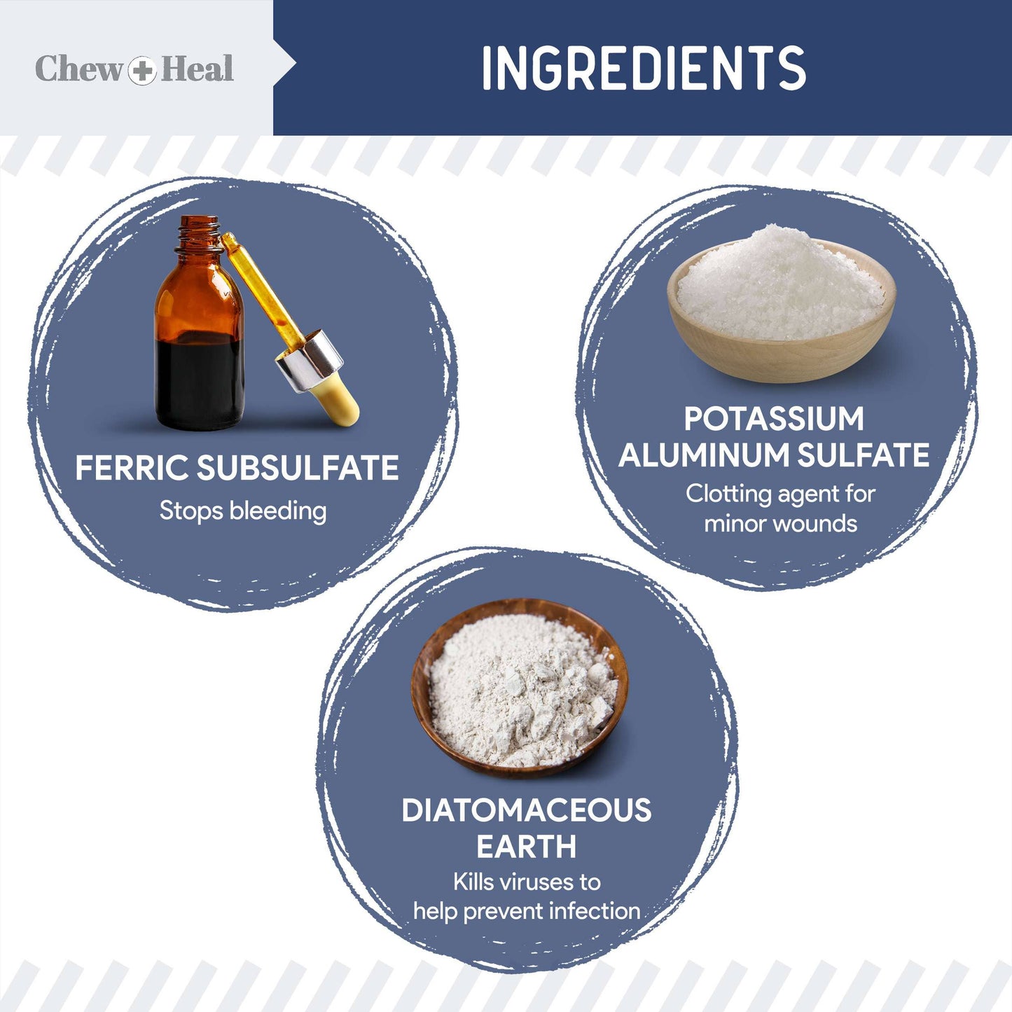 Chew + Heal Styptic Powder