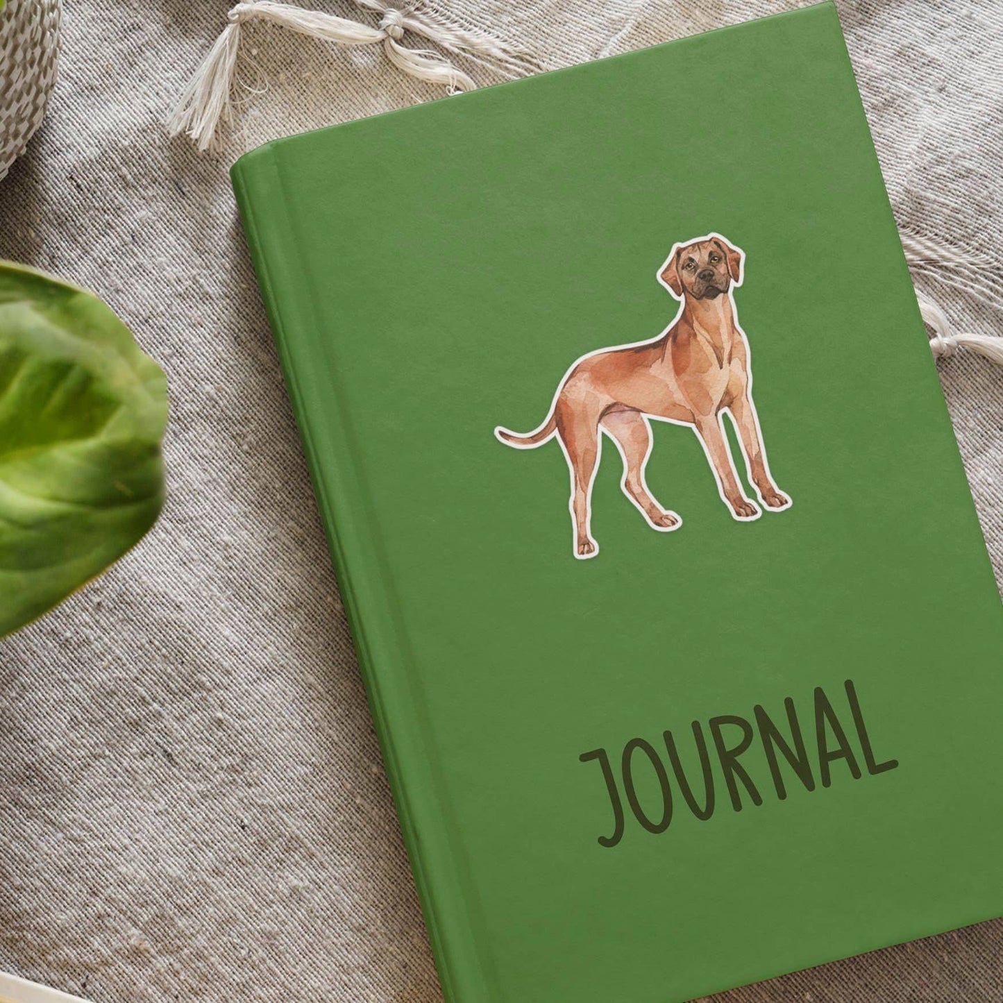 Rhodesian Ridgeback dog sticker