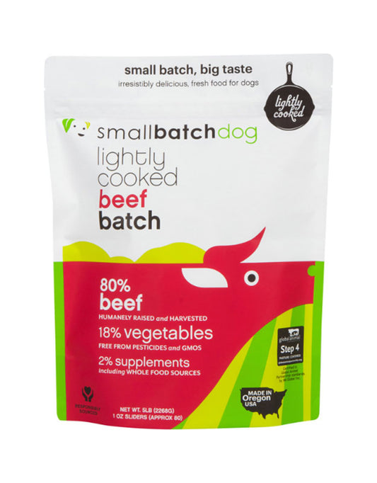 Small Batch Dog Lightly cooked Beef
