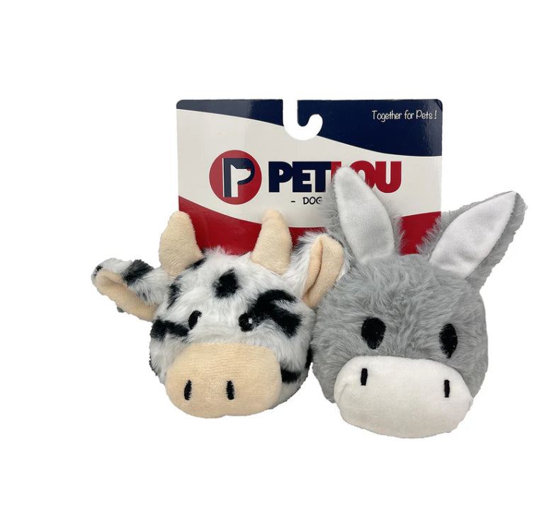 Cow and Donkey Ball Set