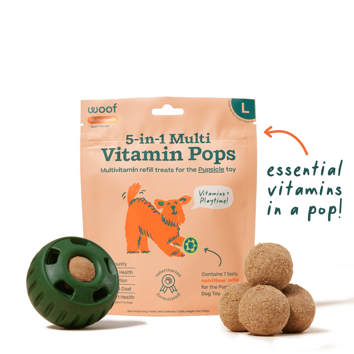 Woof Vitamin Pupsicle Pops