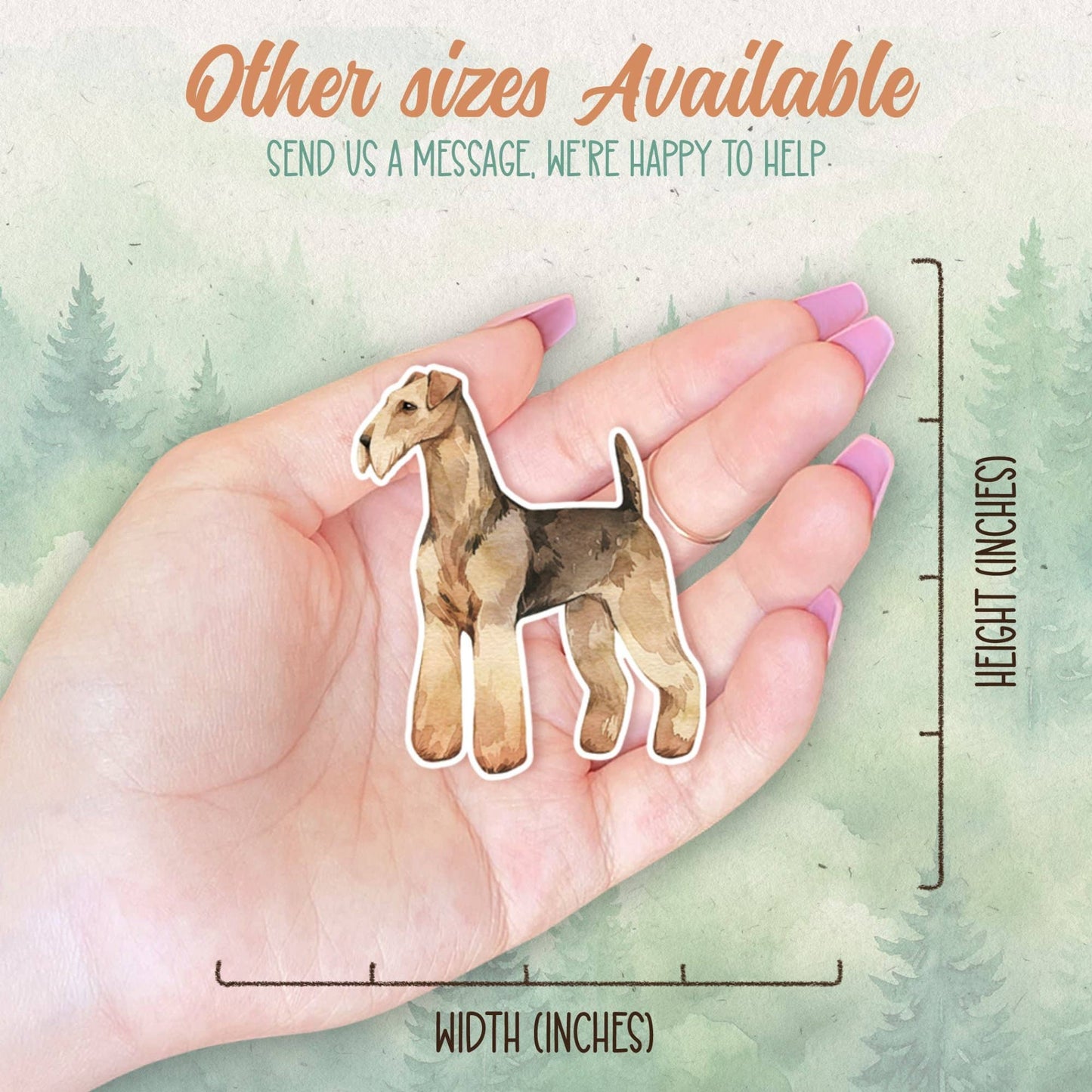 Airedale Terrier sticker