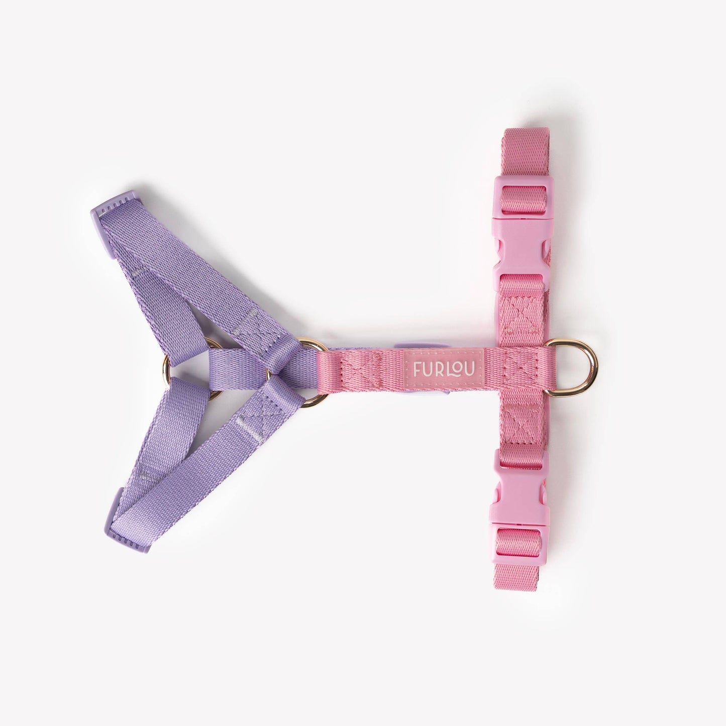 Lavender + Pink - Strap Dog Harness