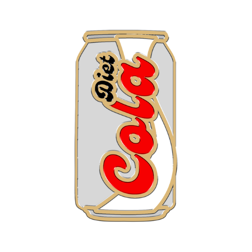 Diet Cola Collar Charm