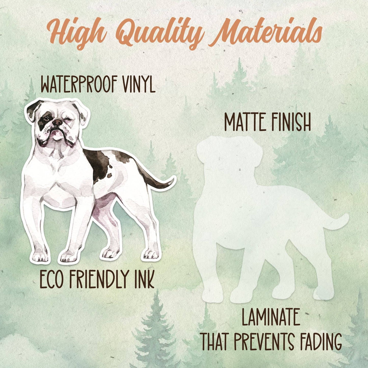 American Bulldog sticker