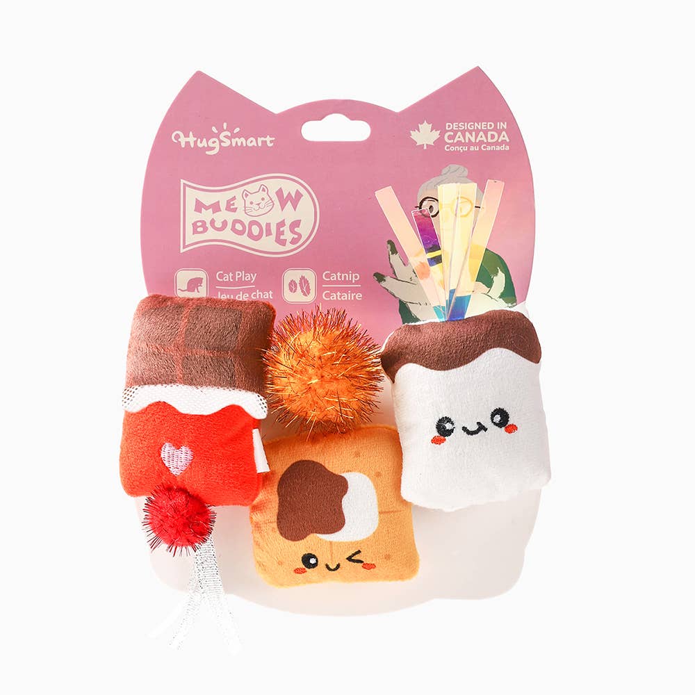 S'mores Cat Toy Set