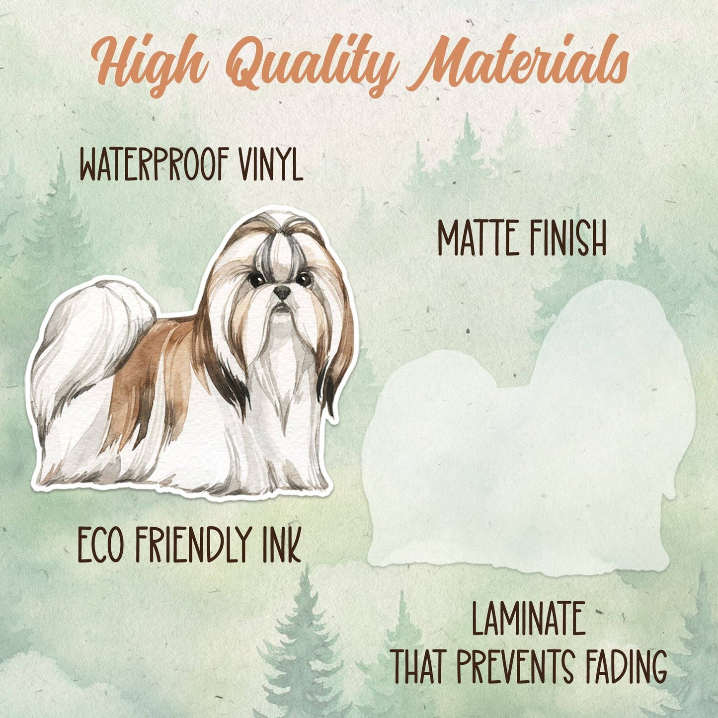 Shih tzu sticker