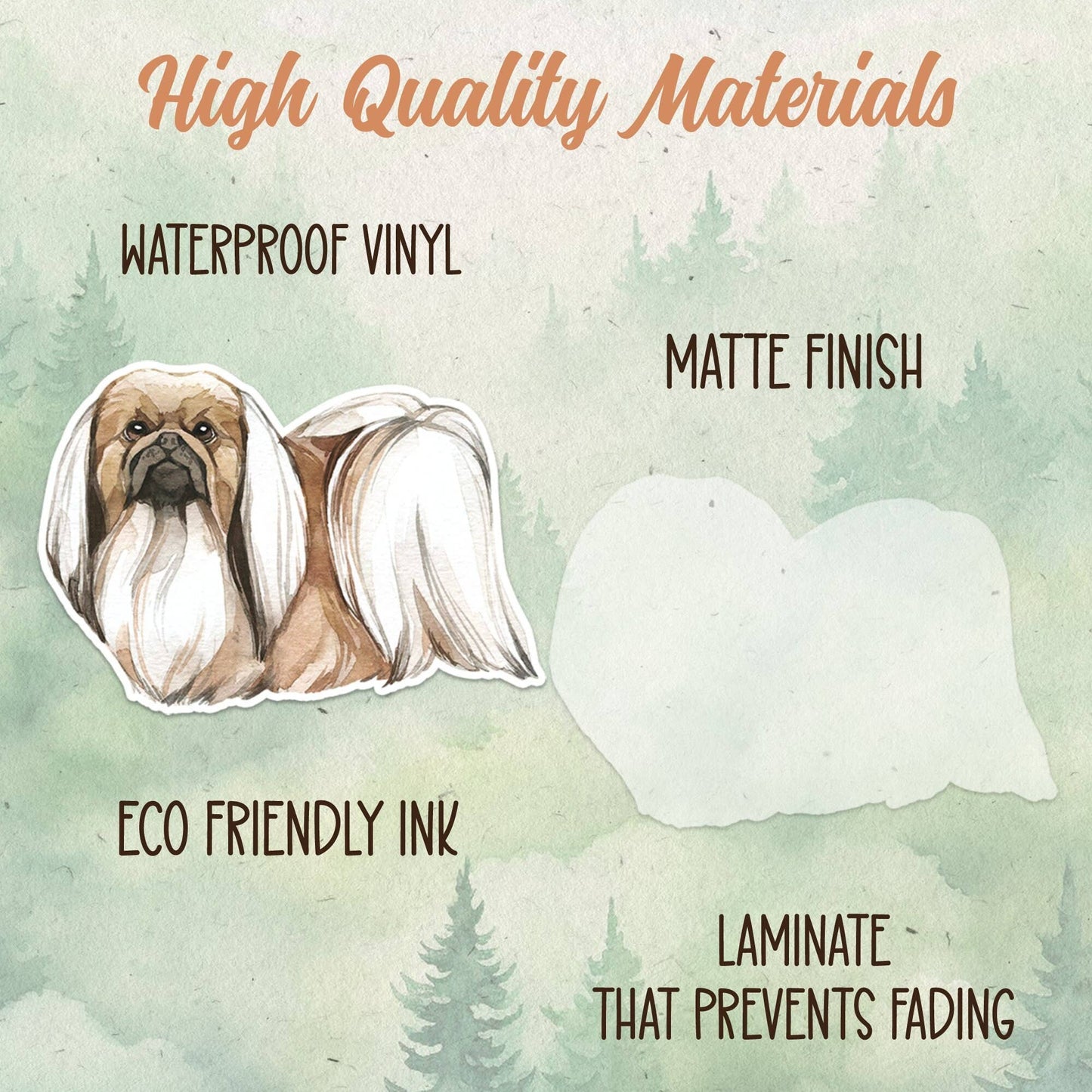 Pekingese sticker