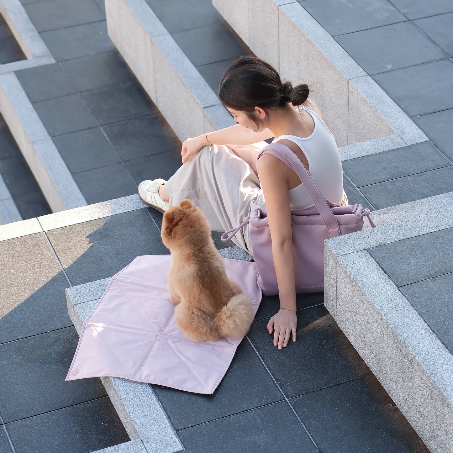 Jouir Pet Travel Mat | Non-slip, Light-weight, Foldable