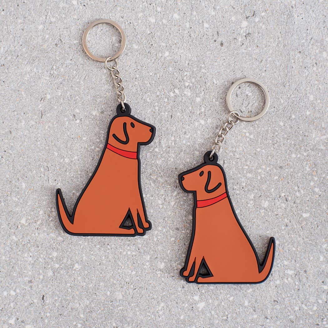 Keyring - Fox Red Labrador