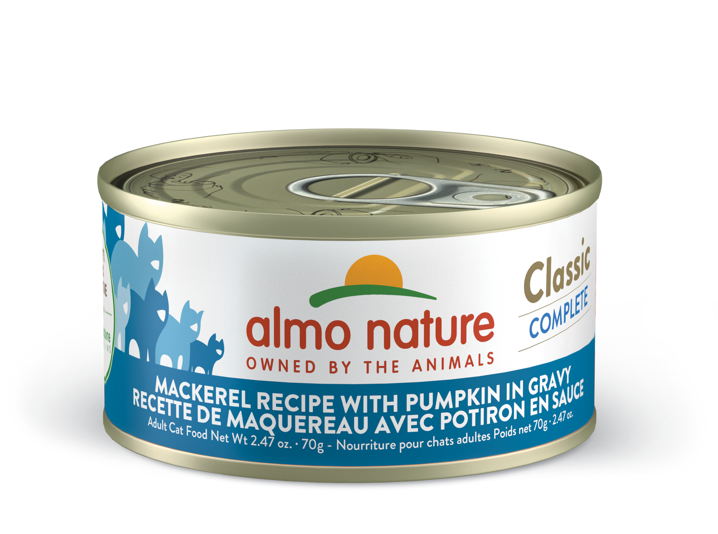 Almo Wet Cat Food Can