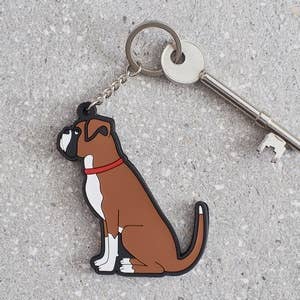 Boxer Key Ring