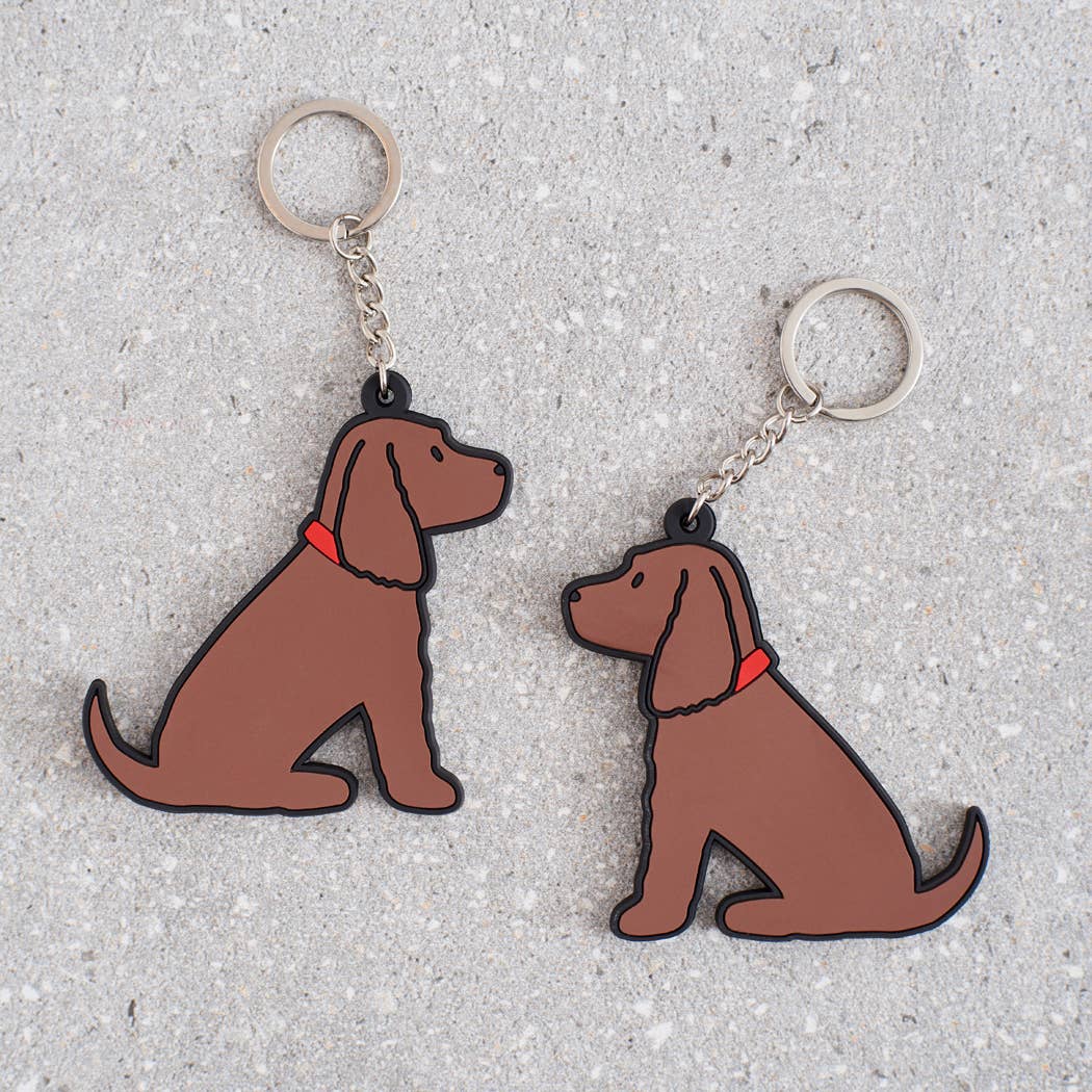 Keyring - Cocker Spaniel (Chocolate)