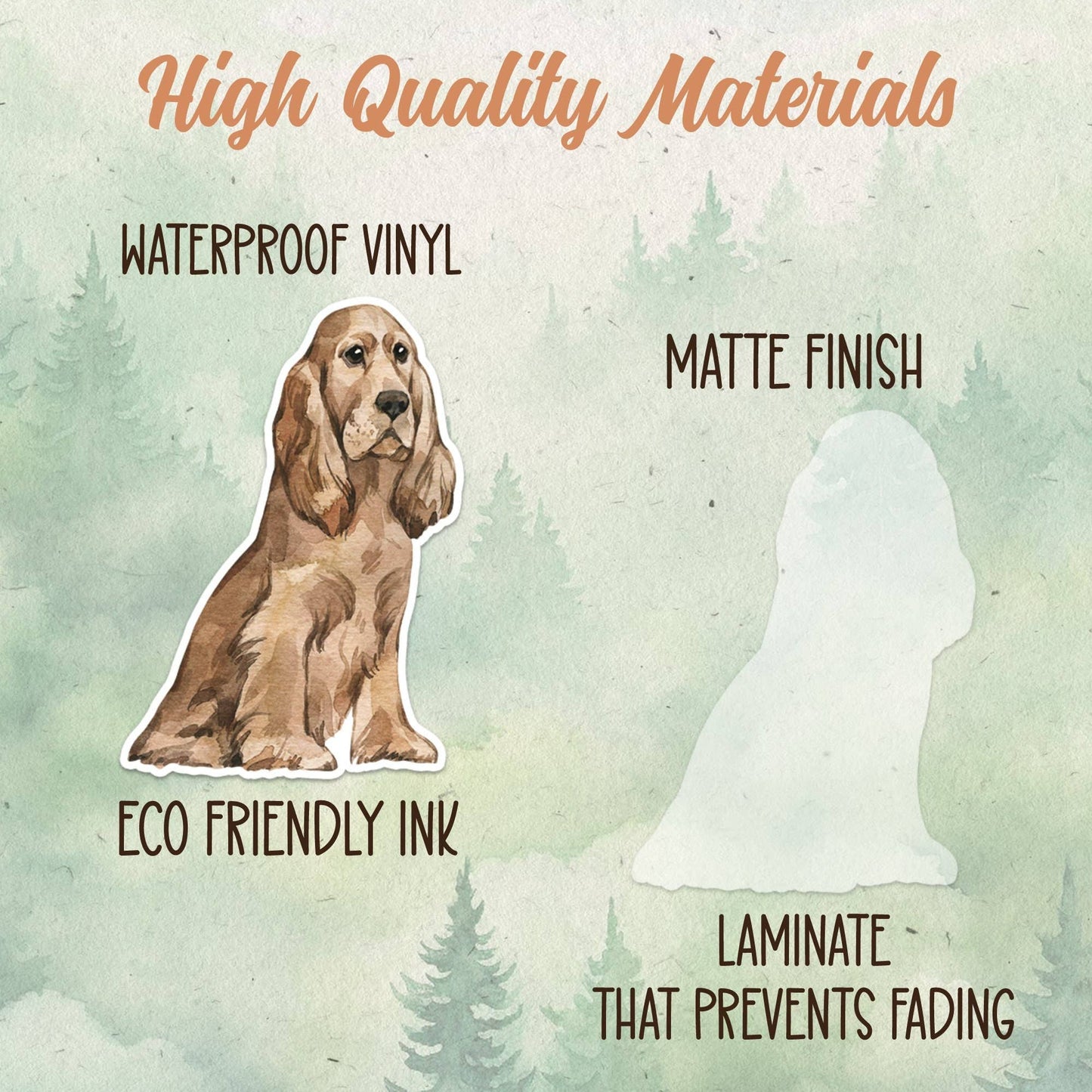 Cocker Spaniel sticker
