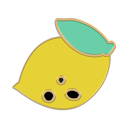 Lemon Collar Charm