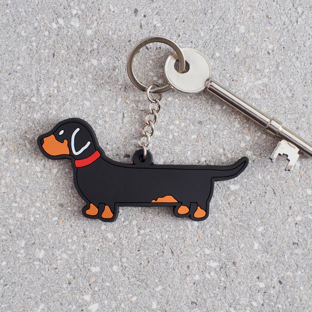 Dachshund Key Ring