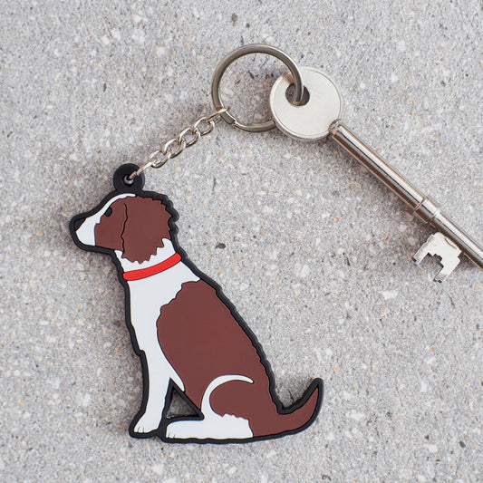 Springer Spaniel Liver Key Ring