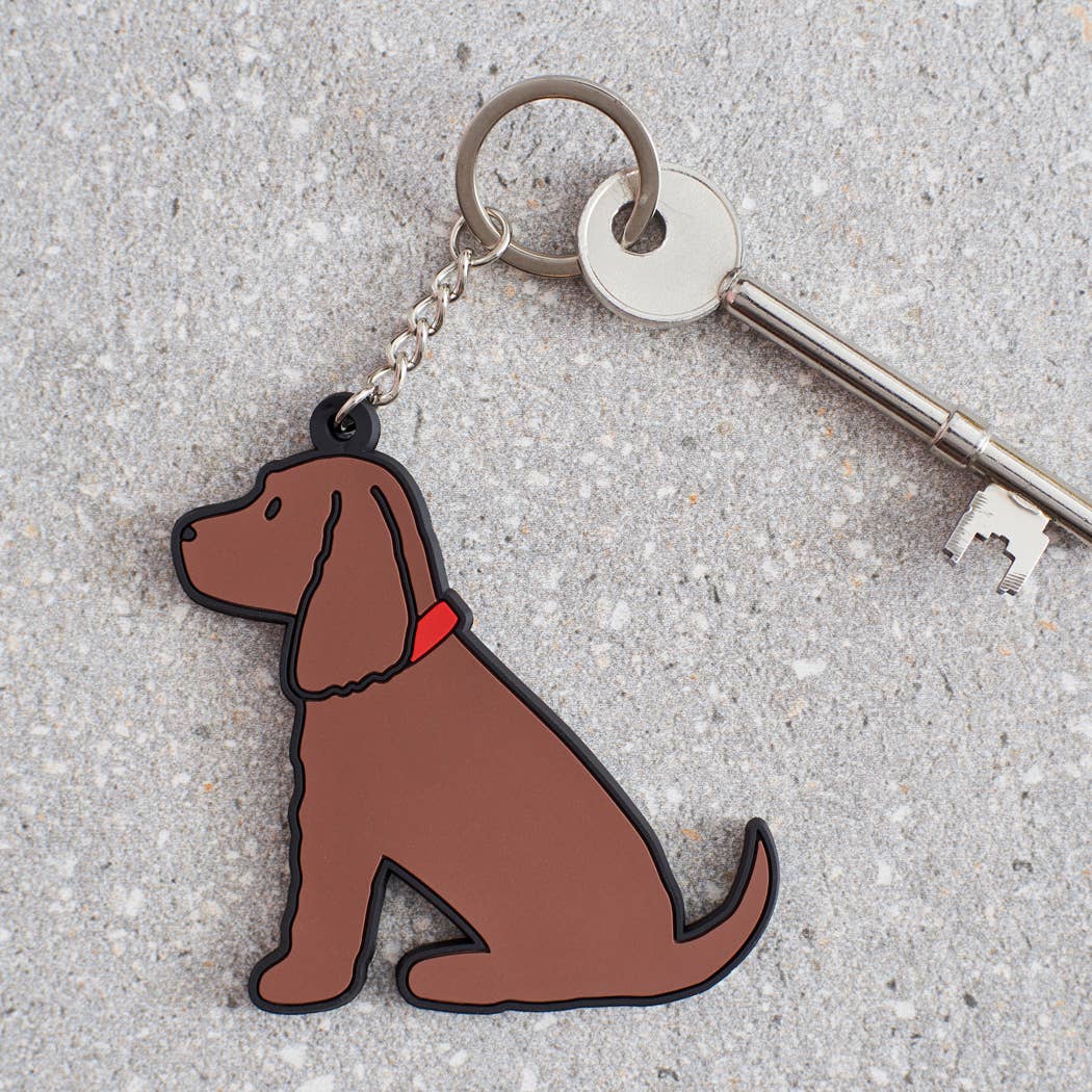 Keyring - Cocker Spaniel (Chocolate)