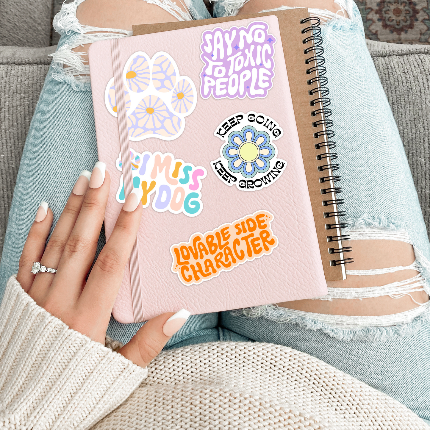 Dog Mom Dogs Waterproof Vinyl Sticker