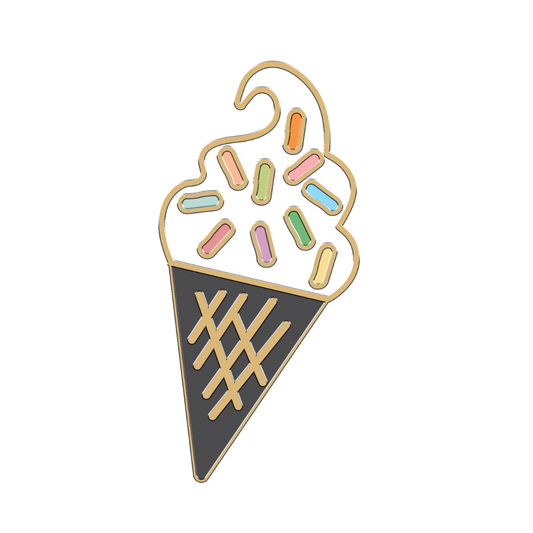 Choco Ice Cream Collar Charm