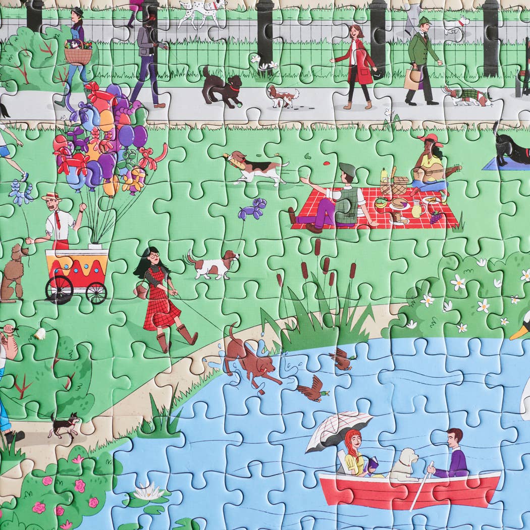 Dog Walkers Jigsaw Puzzle