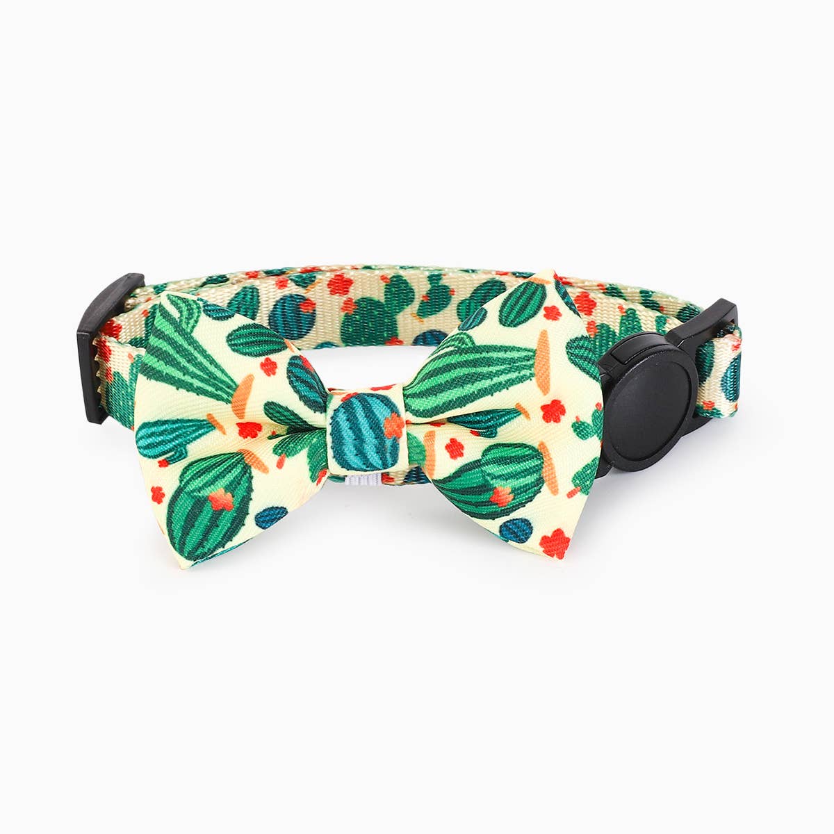 Cat Collar Bowknot - Cactus