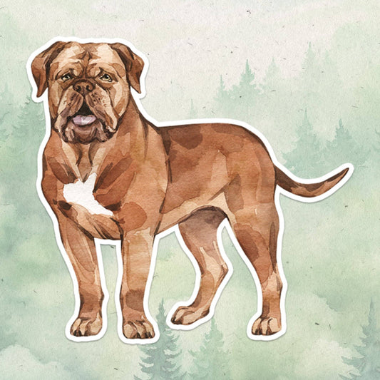 Dogue de Bordeaux Sticker