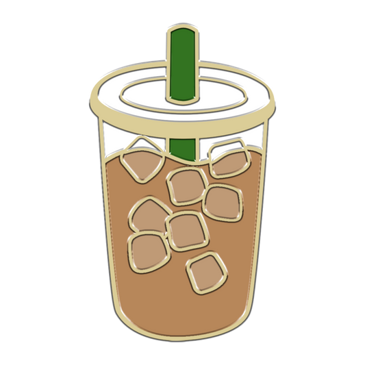 Iced Coffee Collar Charm