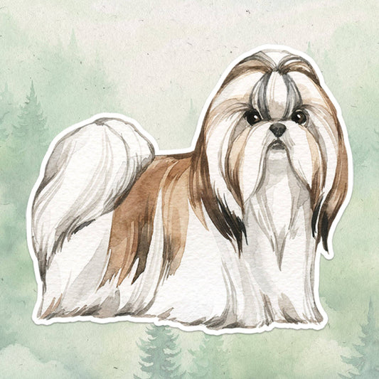 Shih tzu sticker