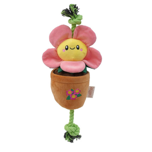 Flower Tug & Treat Toy