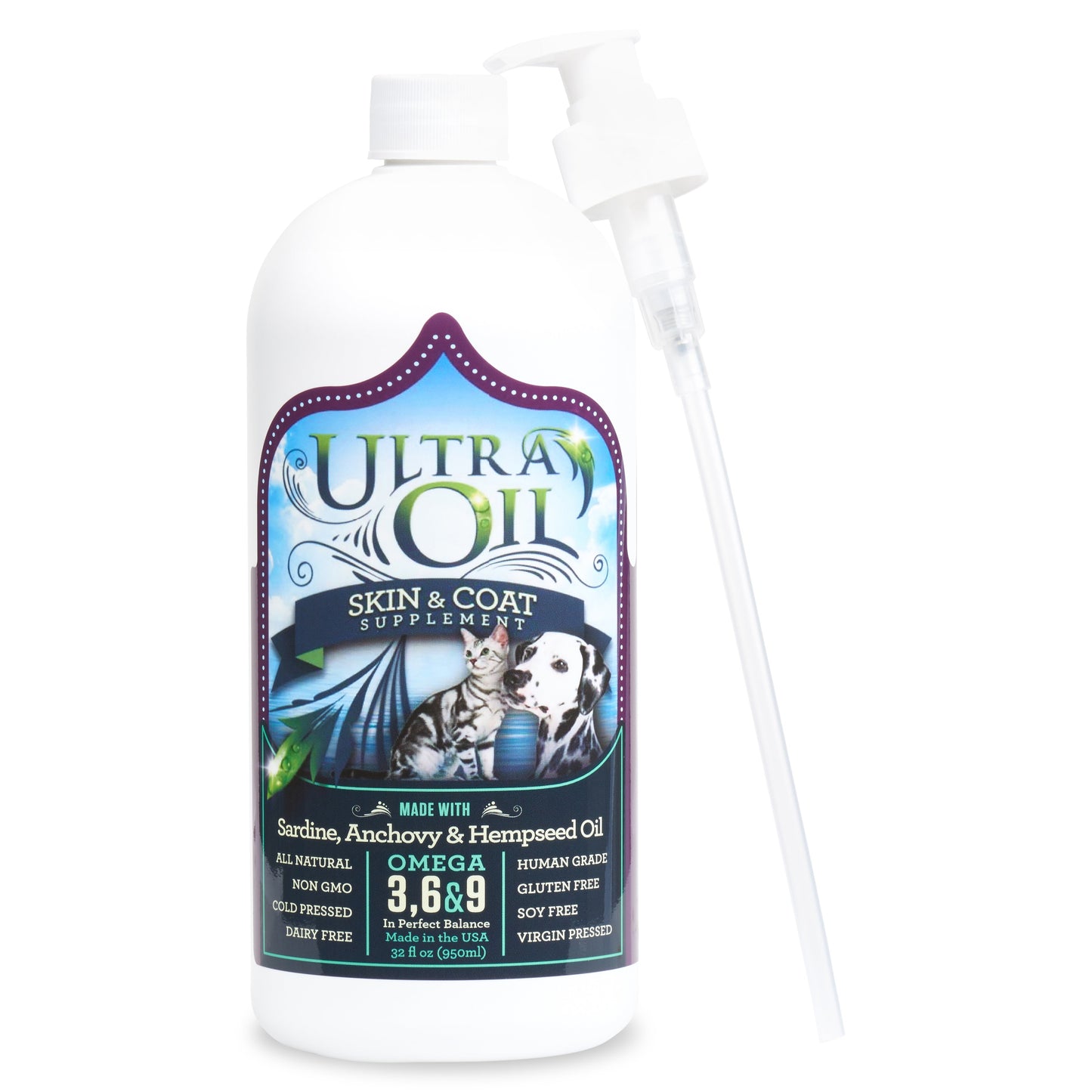 Ultra Oil Skin & Coat Supplement 8oz