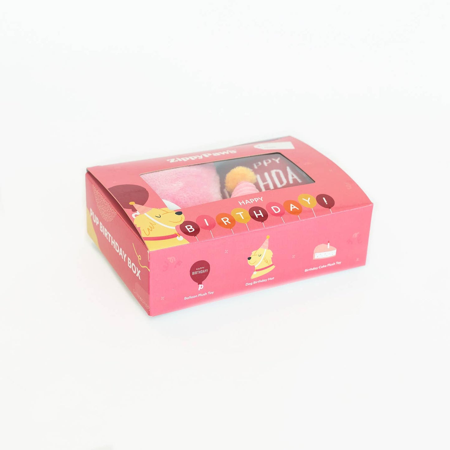 Dog Birthday Box - Pink