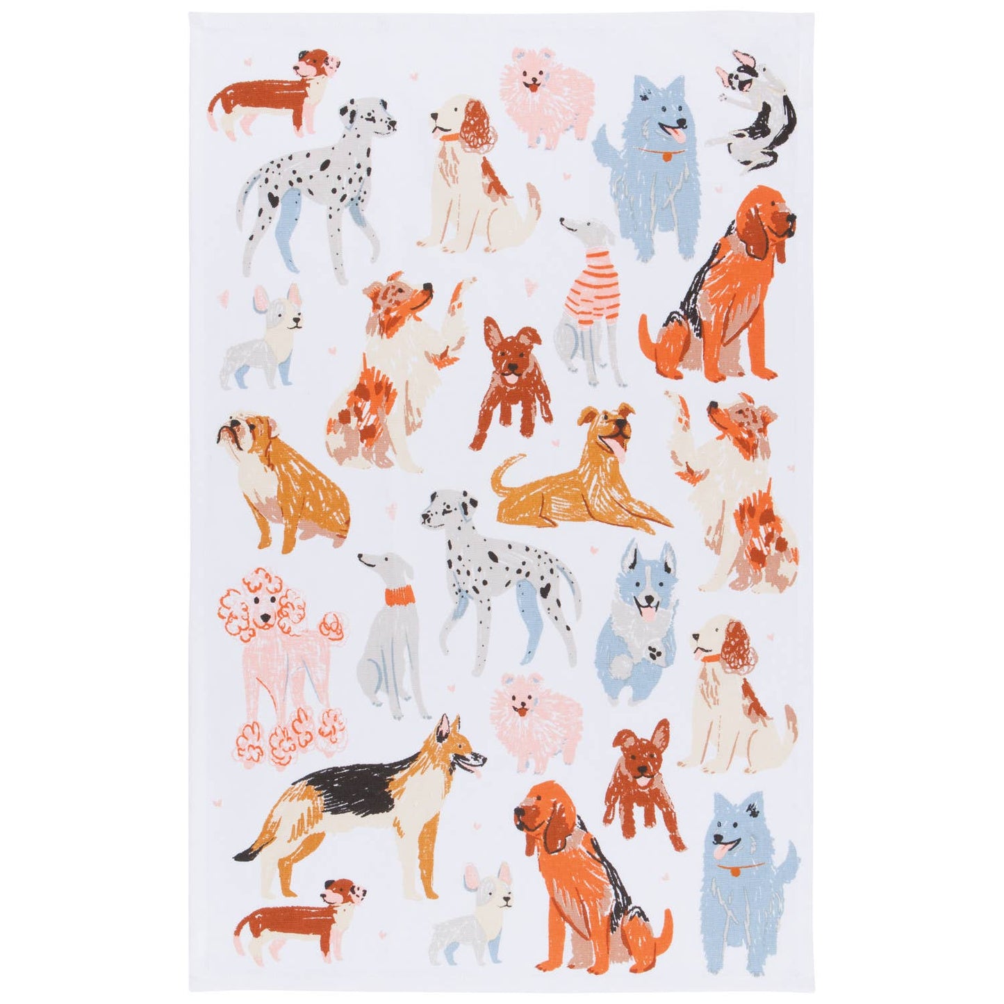 Puppos Dishtowels Mixed Designs