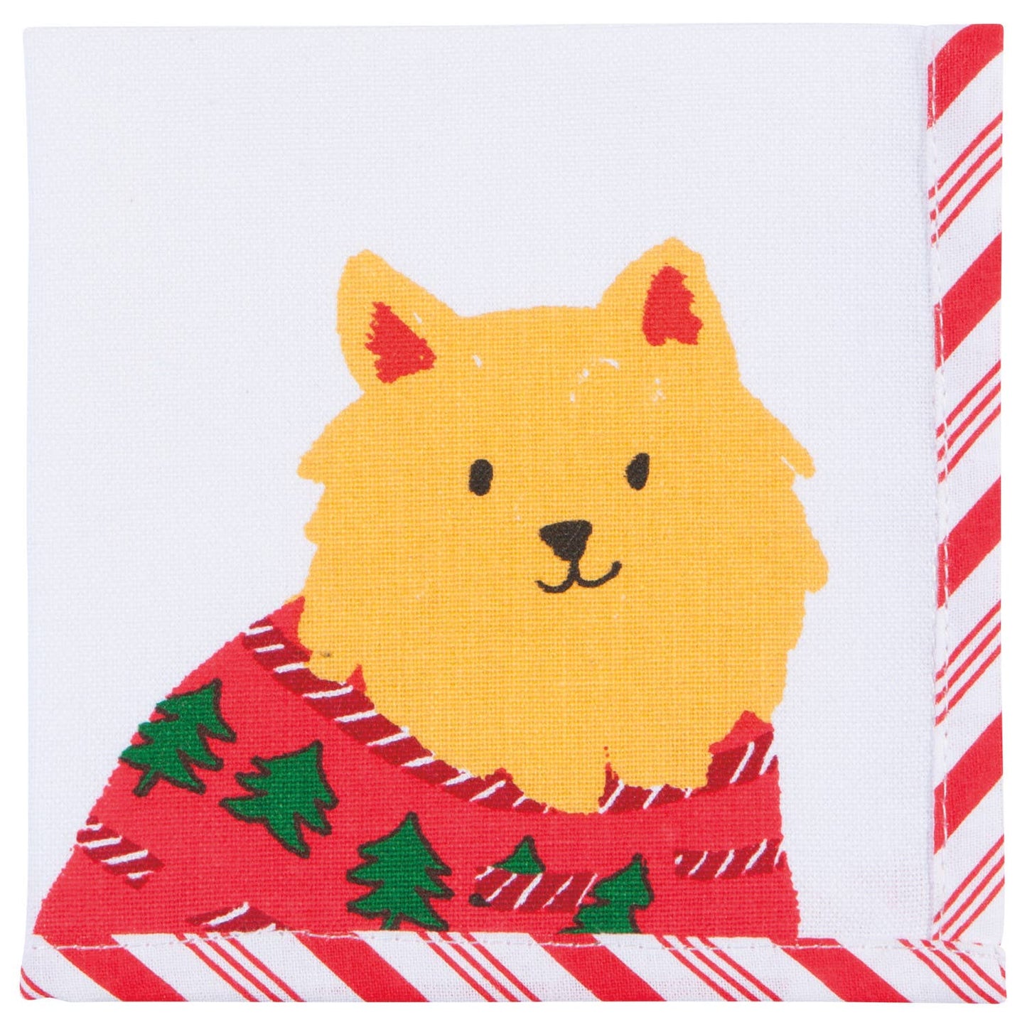 Holiday Hounds Christmas Cocktail Napkins Set of 4