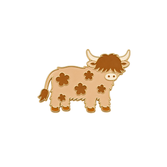 Highland Cow Charm