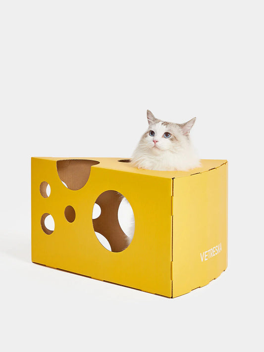 Cheese Cat Scratch Box
