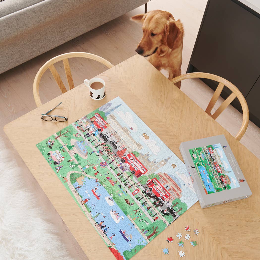 Dog Walkers Jigsaw Puzzle