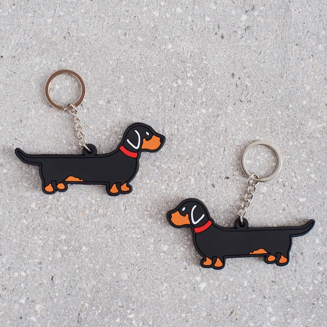 Dachshund Key Ring